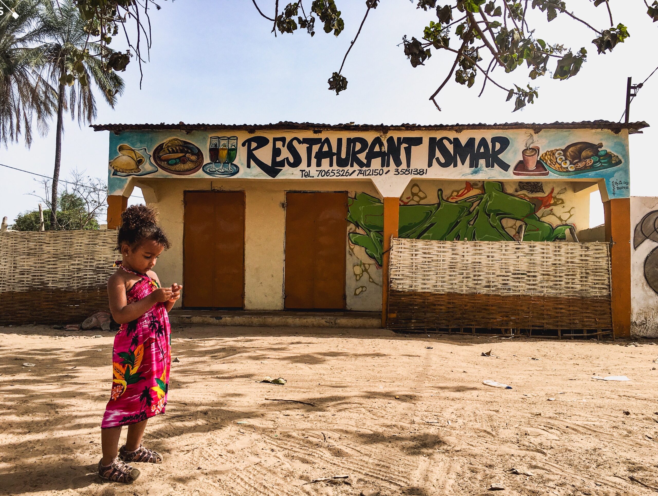 Gambia con niños